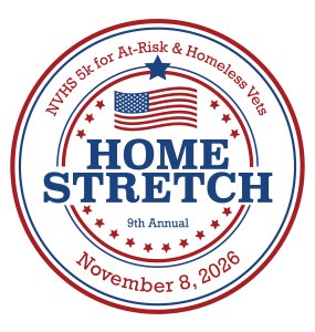 Home Stretch 5K for Homeless and At-Risk Vets Logo
