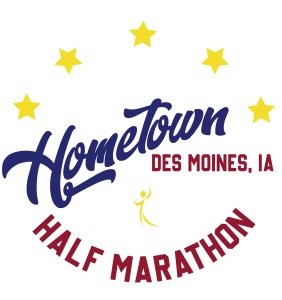Hometown Half Marathon/5K/10K - Des Moines Logo