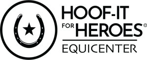 Hoof-It For Heroes Logo