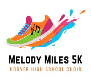 Hoover Choir Melody Miles 5K Logo