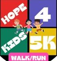 Hope 4 Kids 5k Walk/Run & 1k Kids Fun Run sponsored by Majesty Outdoors Logo
