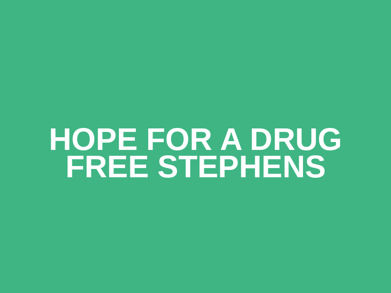 HOPE for a Drug Free Stephens Logo