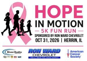 Hope In Motion 5K Fun Run Logo