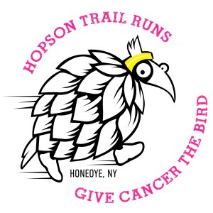 Hopson Trail Runs - Give Cancer The Bird Logo