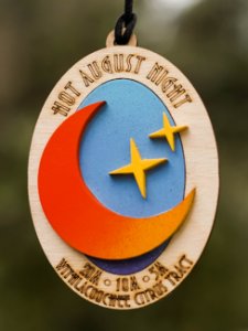 Hot August Night Trail Race Logo