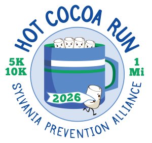 Hot Cocoa 10K/5KRun/Kids' 1Mile Run or  Adult Walk