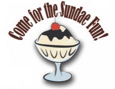 Hot Fudge Sundae Run Logo