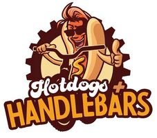 Hotdogs & Handlebars Presents: RIGHT SIDE BLUES & Brews Downhill Bike Race Logo