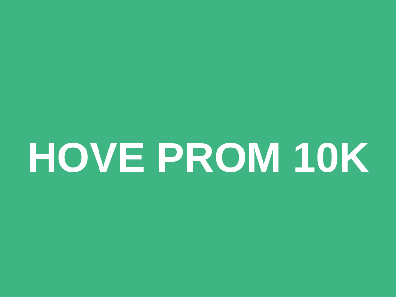 Hove Prom 10k Logo
