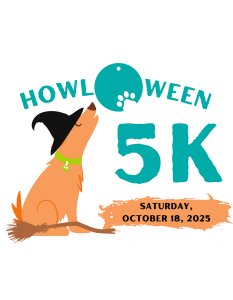 Howl-O-Ween 5K Run/Walk to benefit the Animal Rescue League of NH Logo