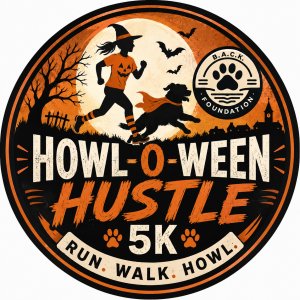 Howl-O-Ween Hustle 5K Logo