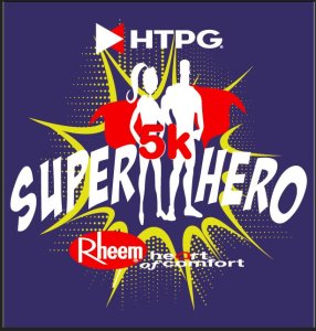 HTPG Superhero 5K Logo