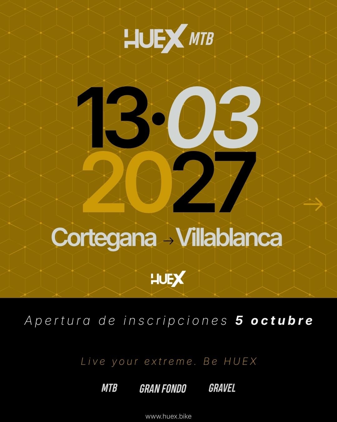 HUEX MTB 2027 Logo