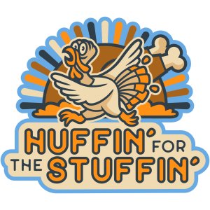 Huffin' For The Stuffin' Logo