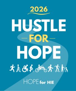 Hustle for Hope 5K - Walk, Run, Roll Logo