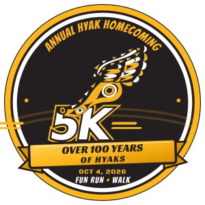 Hyak Homecoming 5K fun Run/Walk, 100 Years of Hyaks