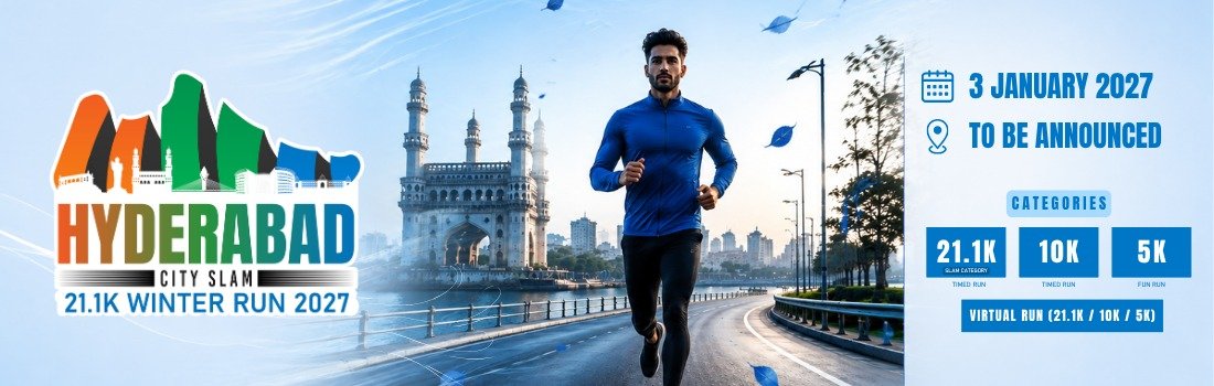 Hyderabad City Slam – 21.1K Winter Run 2027