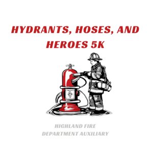 Hydrants, Hoses, and Heroes 5K Logo