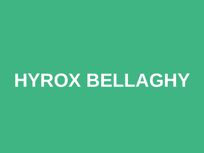 Hyrox bellaghy Logo