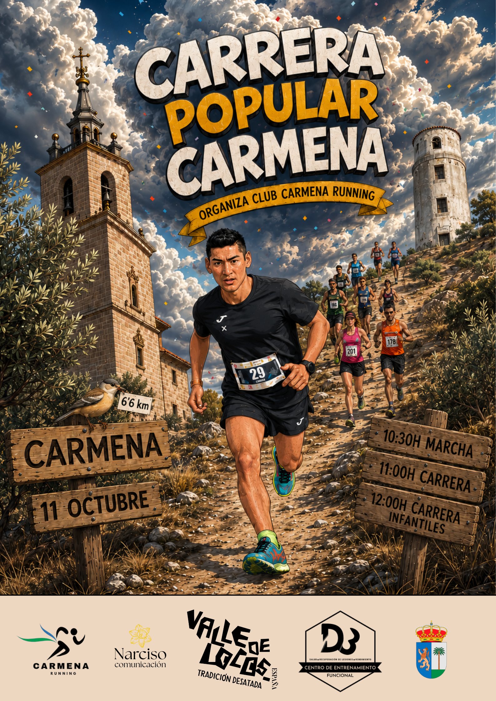 I CARRERA POPULAR Y MARCHA DE CARMENA
