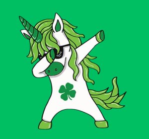 I Just Want to Be A Unicorn Half Marathon and 5k Logo
