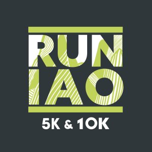 Iao Valley 10K & 5K Logo