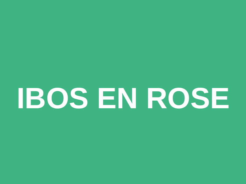 Ibos en Rose