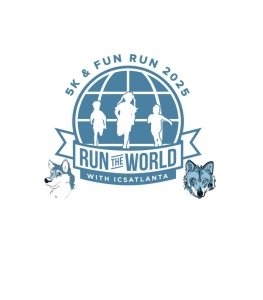 ICSAtlanta Run the World 5K and Fun Run Logo