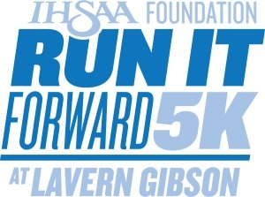 IHSAA Foundation Run it Forward 5K Logo