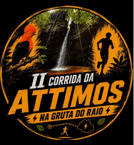 II ÁTTIMOS - CORRIDA NA FLORESTA (TRAIL RUN) - GALO DA SERRA Logo