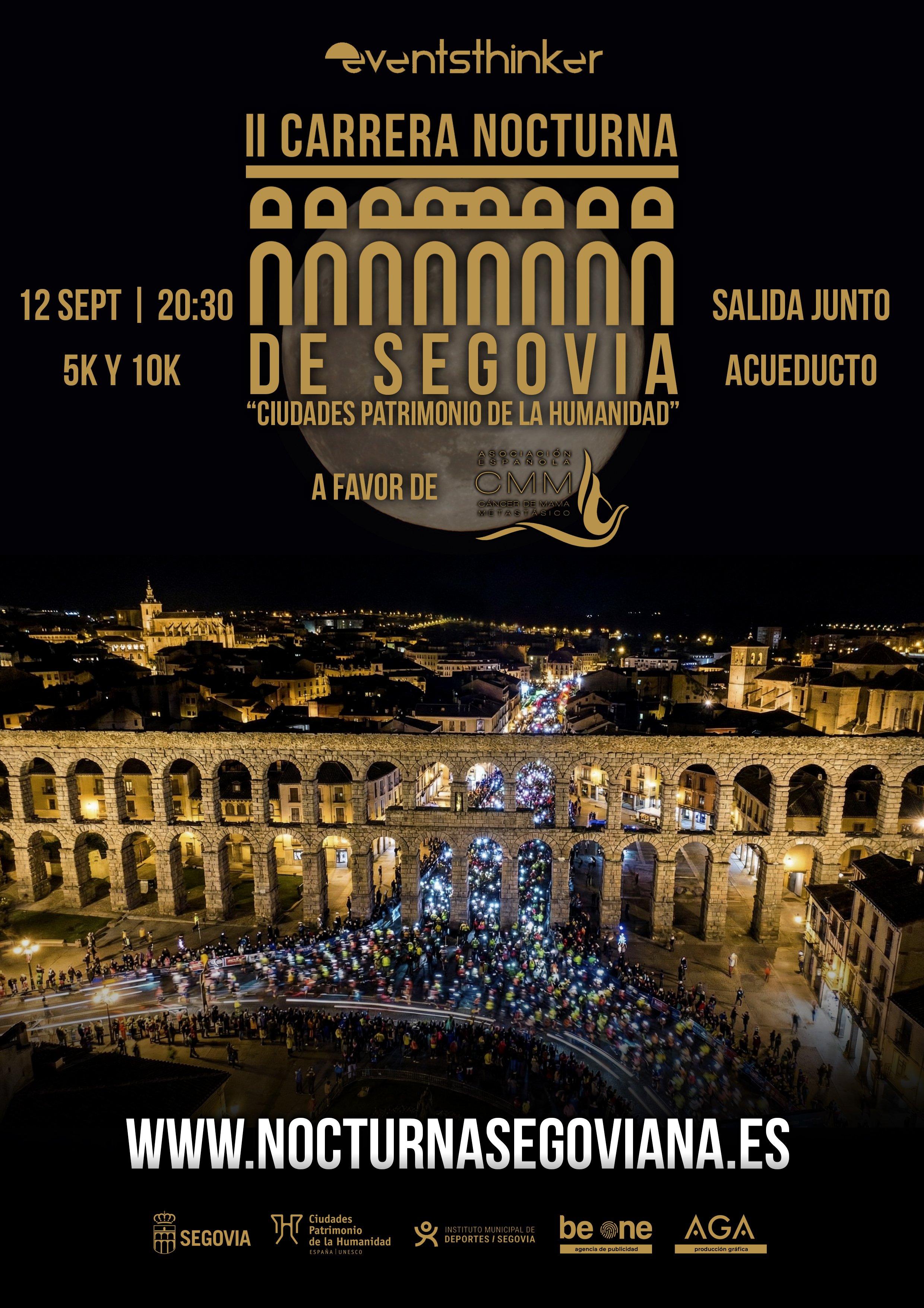 II Carrera Nocturna de Segovia "Ciudades Patrimonio de la Humanidad"