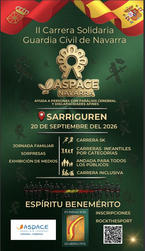 II CARRERA SOLIDARIA DE LA GUARDIA CIVIL DE NAVARRA