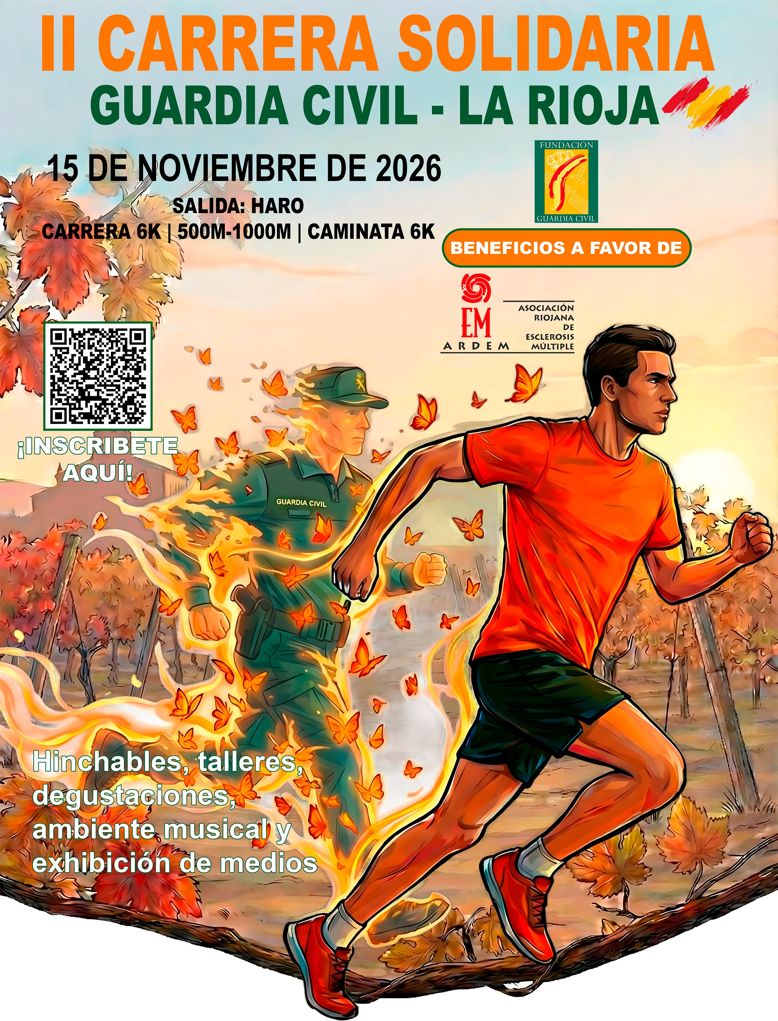 II Carrera solidaria Guardia Civil La Rioja