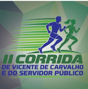 II CORRIDA DE VICENTE DE CARVALHO E DO SERVIDOR PUBLICO 3K CAMINHADA E 7K CORRIDA 2026 Logo