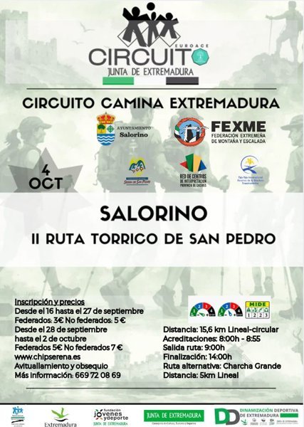 II Ruta Torrico de San Pedro Logo