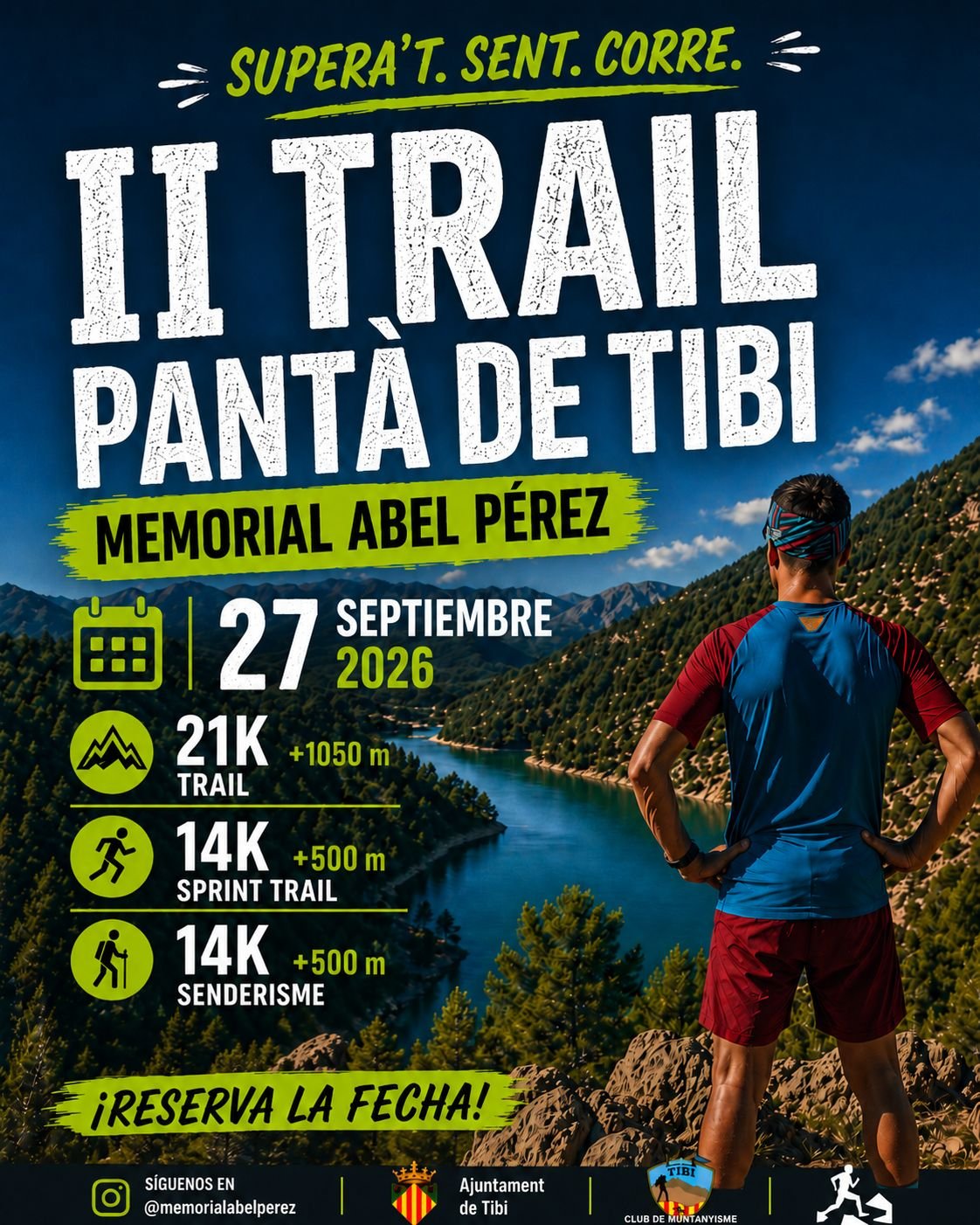 II trail al Pantà de Tibi, Memoria de Abel Pérez