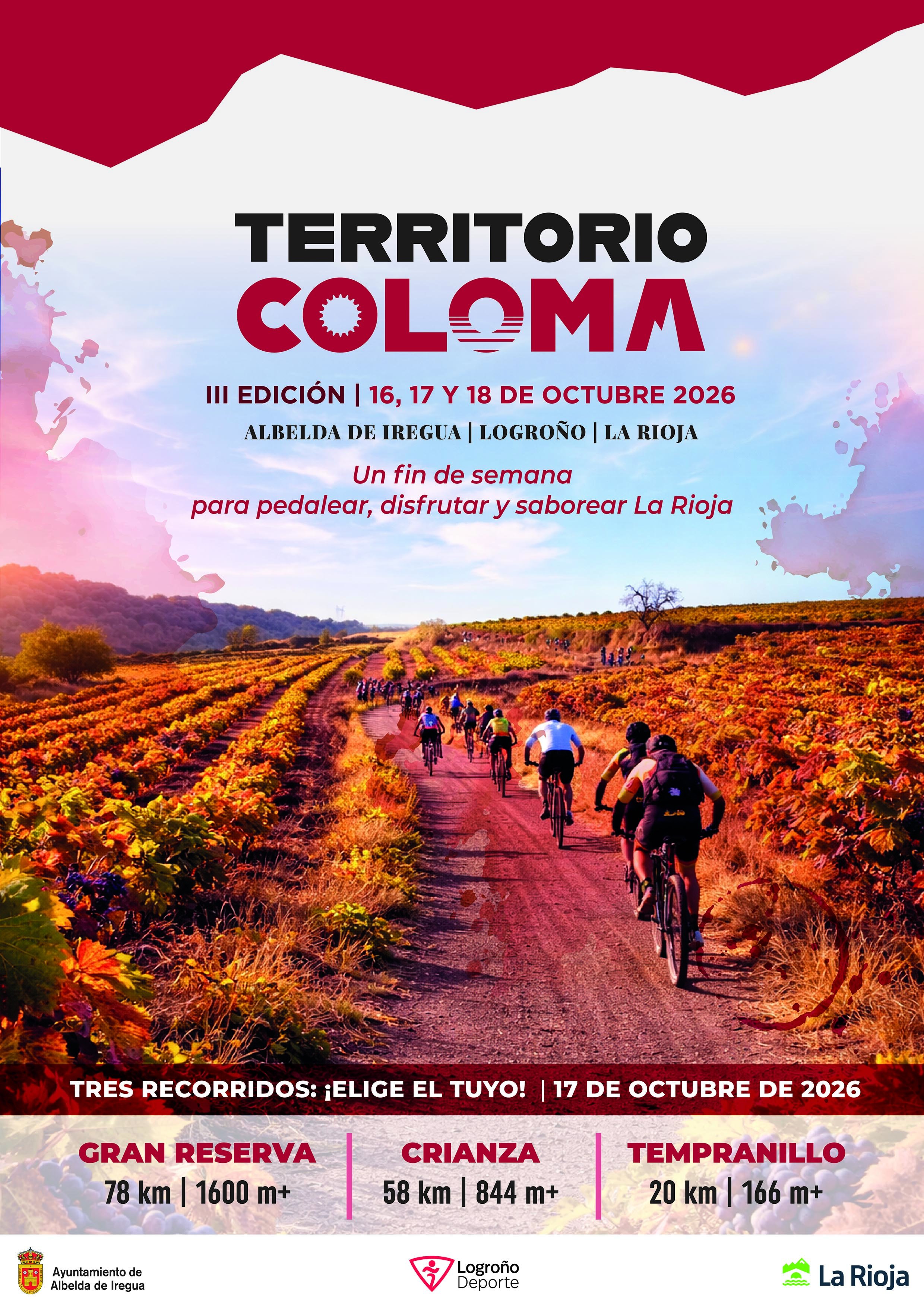 III EDICIÓN TERRITORIO COLOMA: Kilómetros con sabor a Rioja