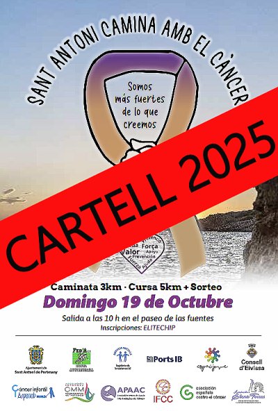 III Sant Antoni Camina amb el Cancer 2026 Logo
