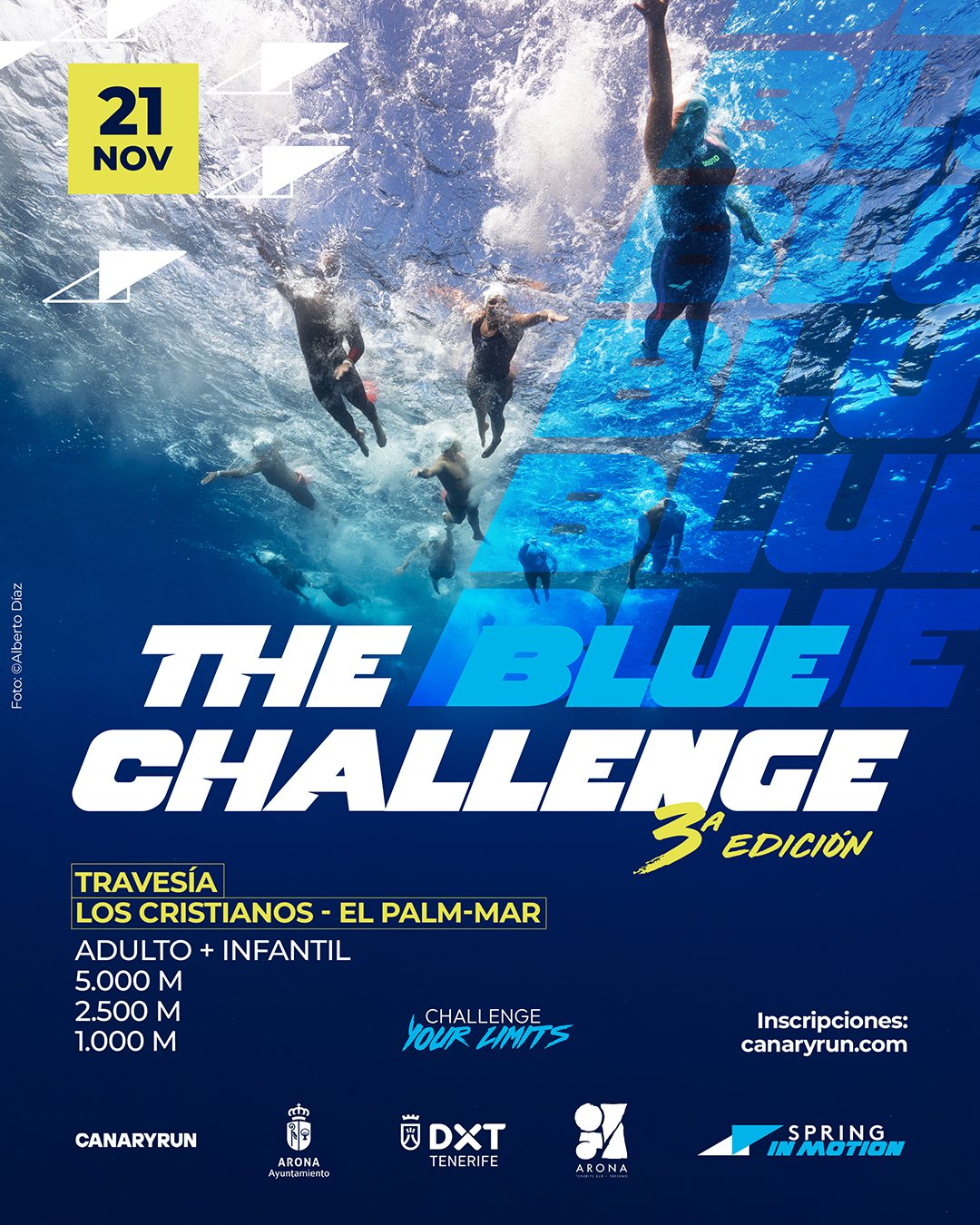 III Travesía a nado The Blue Challenge