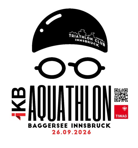 IKB Aquathlon Baggersee Innsbruck 2026 Logo