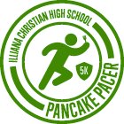 Illiana Pancake Pacer 5k Run/Walk Logo