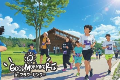 Good Morning Run in Flower Center (グッドモーニングランinフラワーセンター)