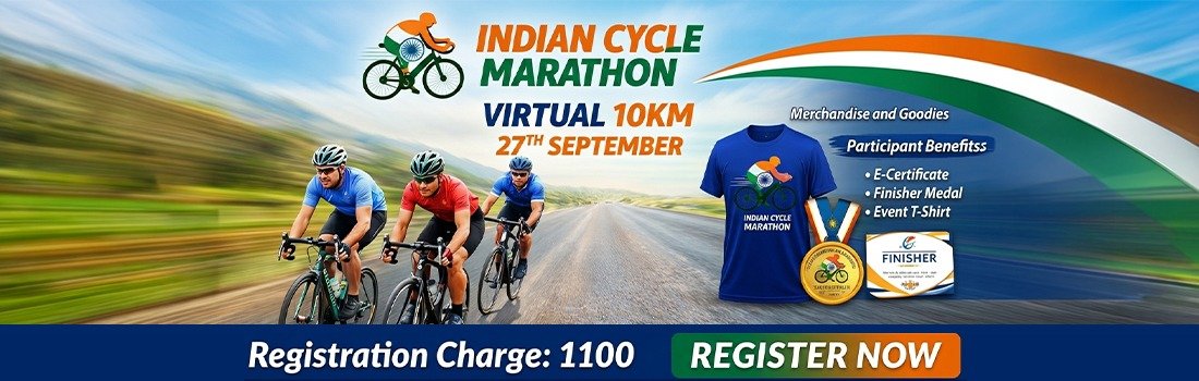 Indian Cycle Marathon 2026 Logo