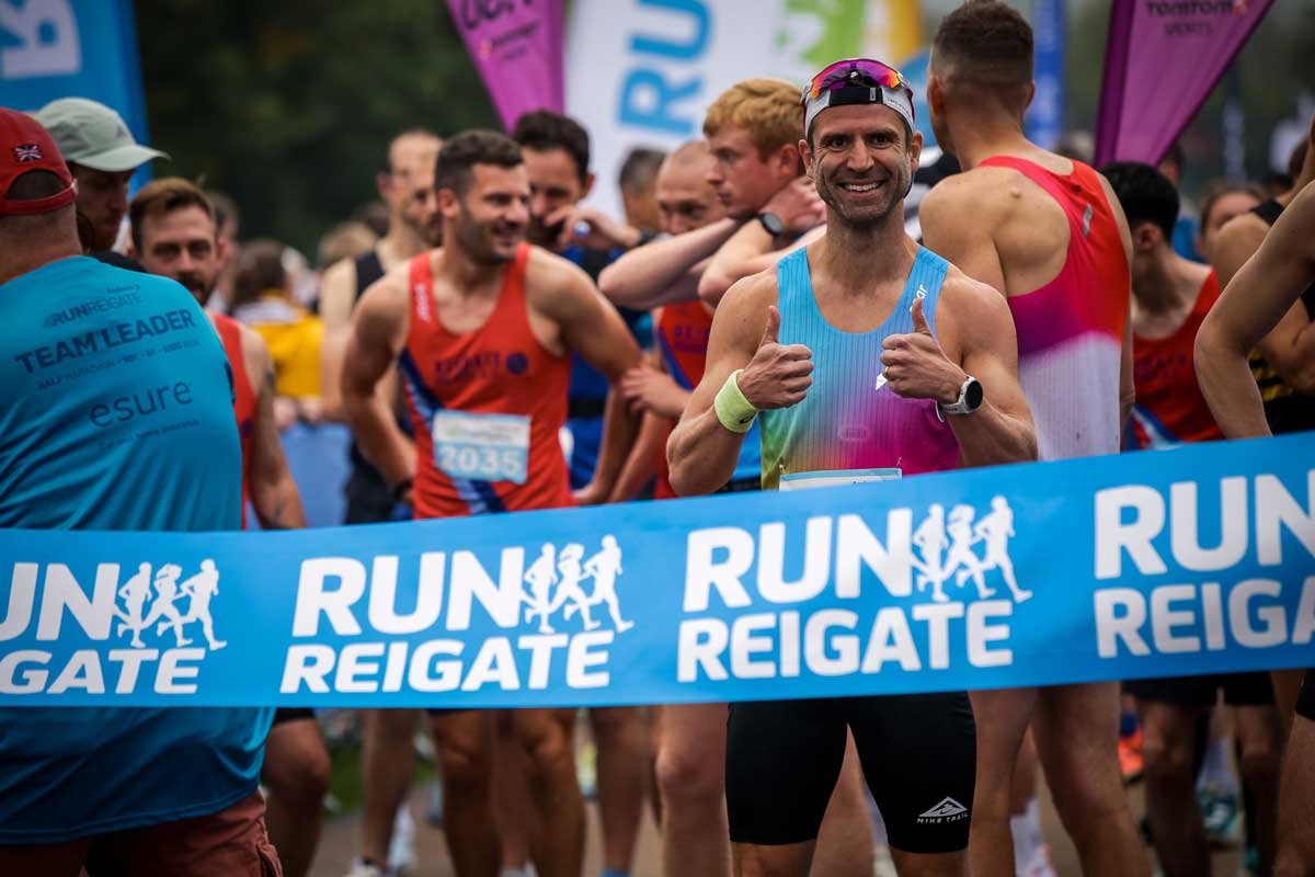 Intersport Run Reigate Half Marathon Logo