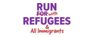 IRIS Run for Refugees Logo