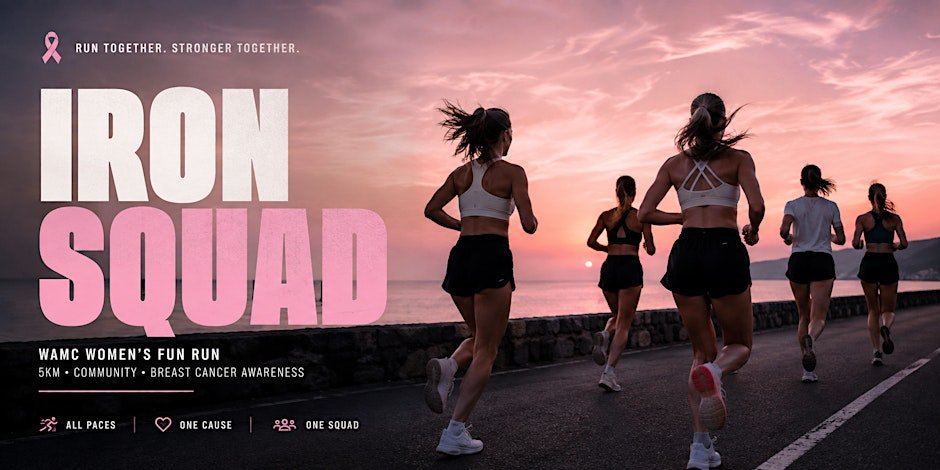 IRON SQUAD | Run For A Cause Logo
