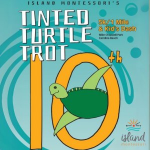 Island Montessori Tinted Turtle Trot Logo