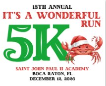 It's A Wonderful Run 5K Logo