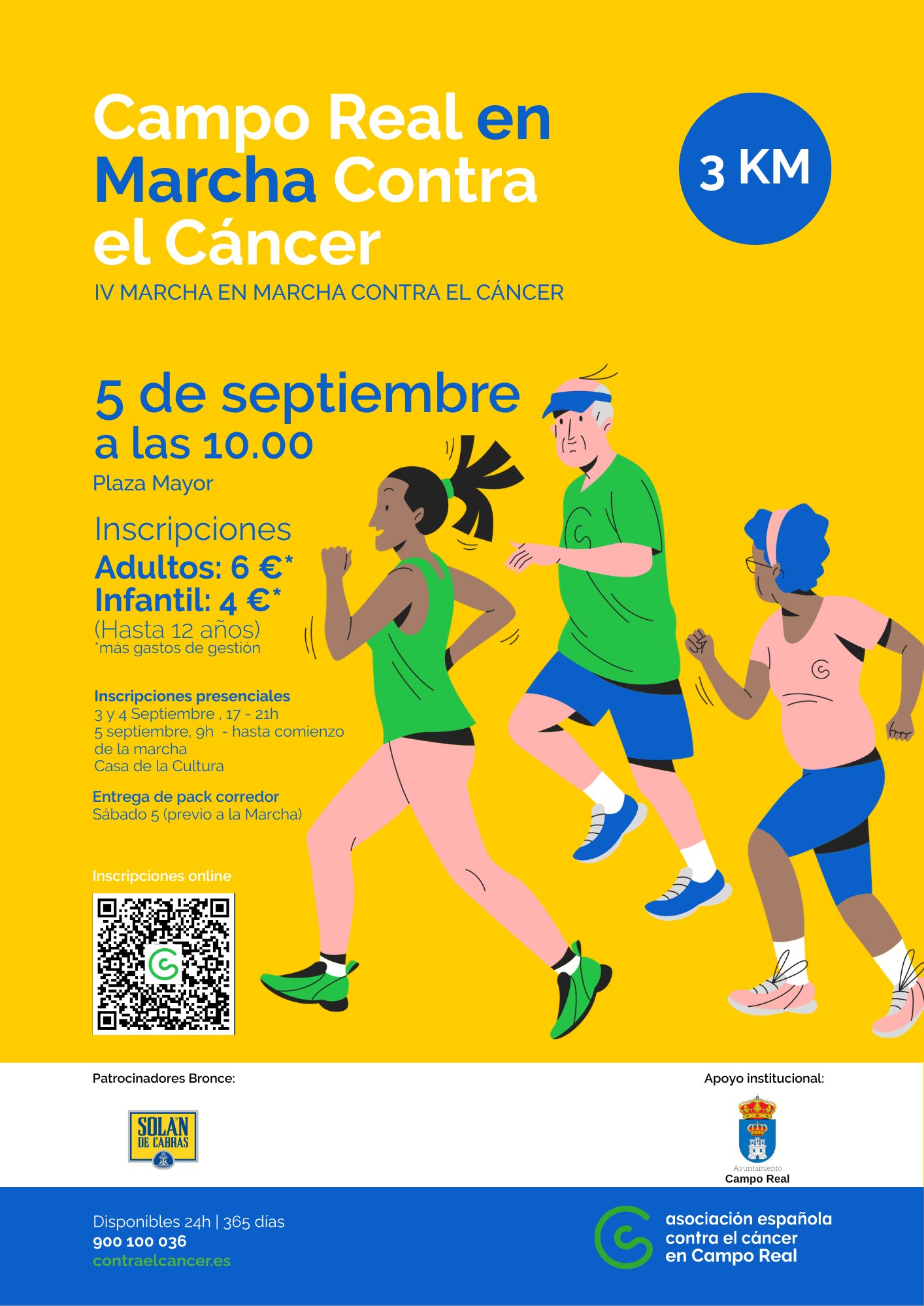 IV MARCHA CAMPO REAL CONTRA EL CÁNCER