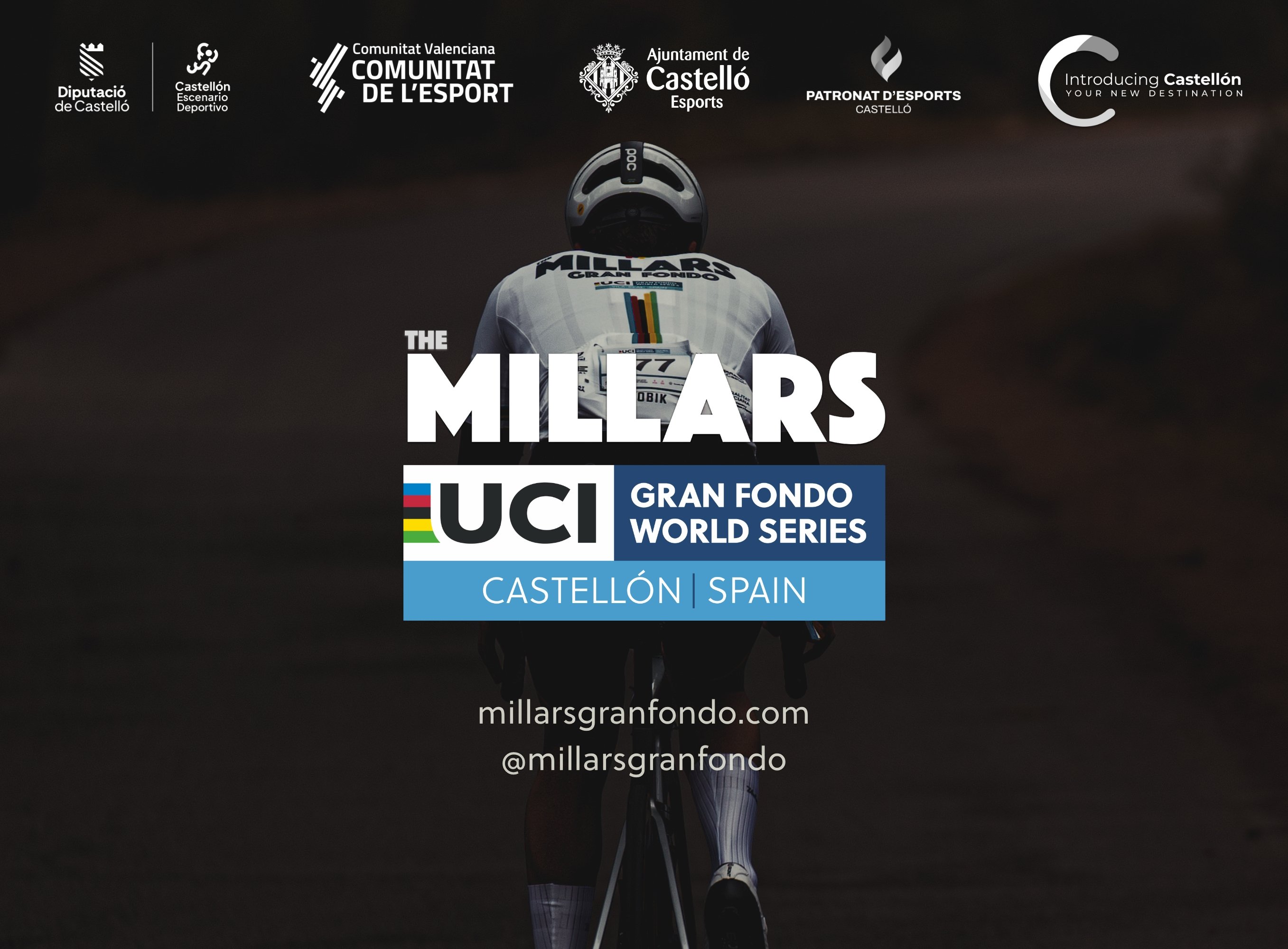 IV THE MILLARS UCI GRAN FONDO WORLD SERIES CASTELLÓN Logo